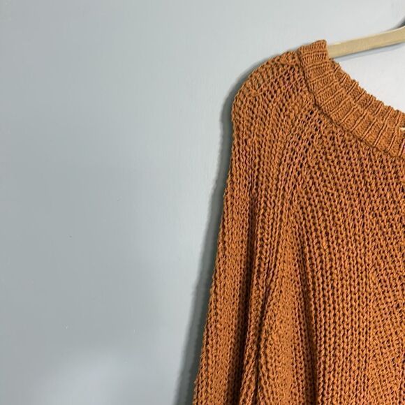 Madewell Orange All Day Wear Sweater - Picture 5 of 10